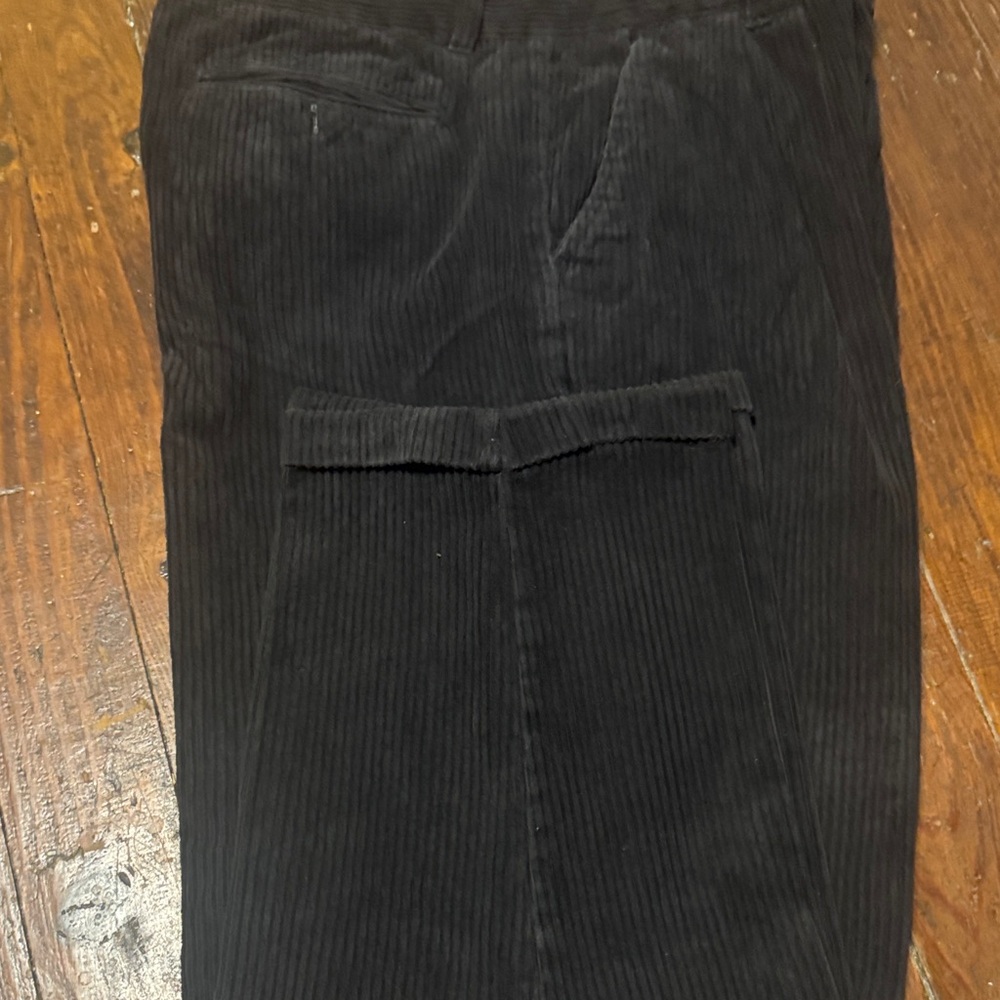 Men's Black Corduroy Pants